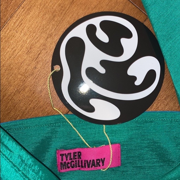 Tyler McGillivary Fiona Top in colour Blue-Green - Picture 2 of 4